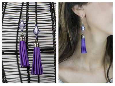 20. Purple tassel earring.jpg