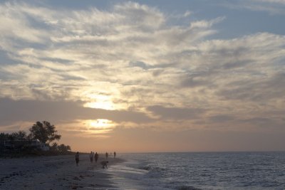 1.  Sunrise along West Gulf Drive.