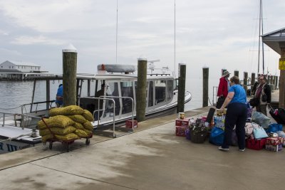 1.  Loading the ferry for Tangier Island,