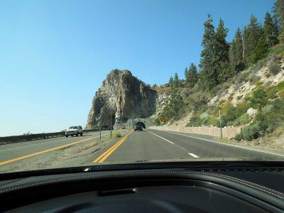 Cave Rock Tunnel on the Lincoln Highway