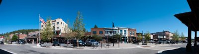 Scenic downtown Truckee