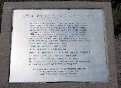 Five died fighting this fire in 1926