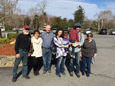 Massachusetts, May 2015: The Great Great Nephews and Cousins Tour