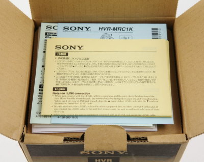 Sony HVR MRC1 CF Memory Recorder - Photo 0000.JPG