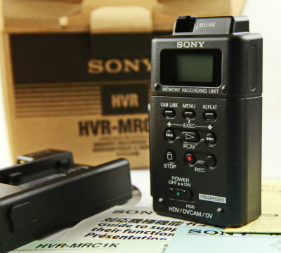 Sony HVR MRC1 CF Memory Recorder - Photo 01.JPG