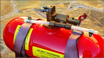 Heinzmann Fire Bottle System, An exacting Reproduction - Photo 5