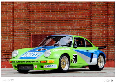 1974 Porsche 911 RSR 3.0 L - Chassis 911.460.9060