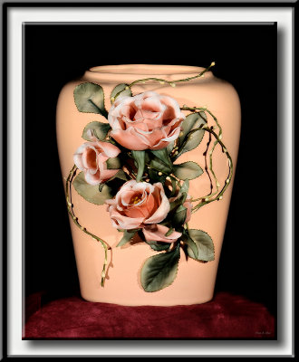 Vase with wax flowers.jpg