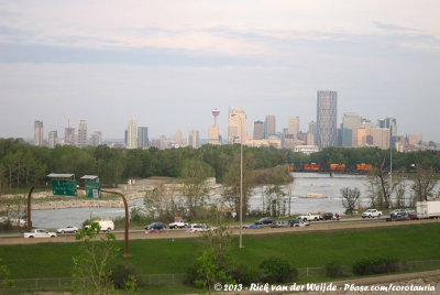 Skyline of Calgary downtown