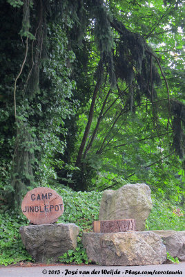 Entrance of Jinglepot Campsite