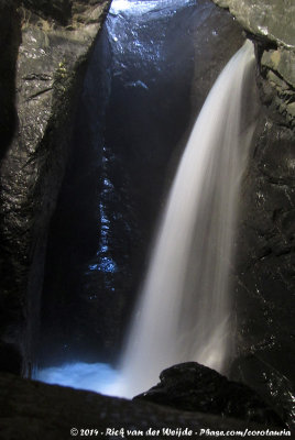 Underground falls