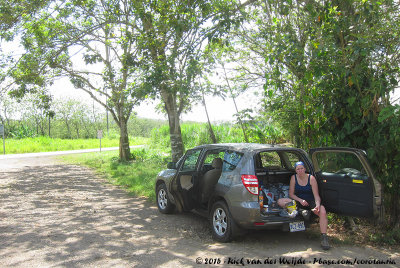 Our lunch spot a long the route to La Fortuna