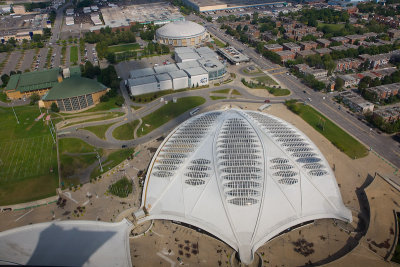 Olympic Park: a view from the tower's observation deck