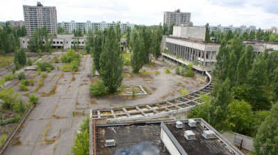 Abandoned Chernobyl Town