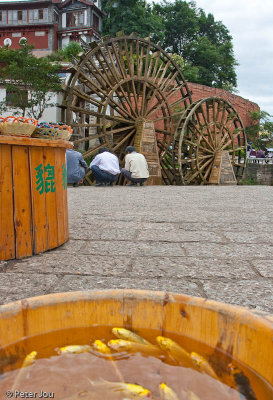 Lijiang water wheel