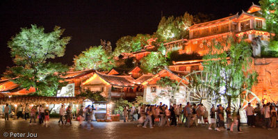 Lijiang at night