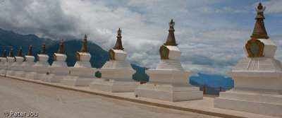 Tibetan syle stupas