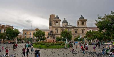 Bolivia, La Paz: Plaza Murillo
