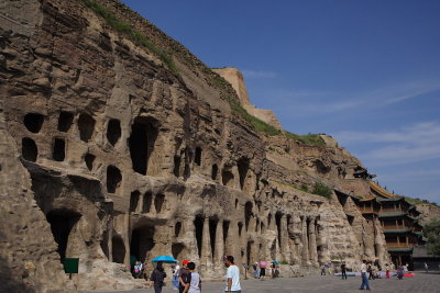 Datong: Buddhist caves. Some dated back to 14th century .