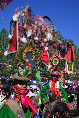 Gyantse: horse racing festival