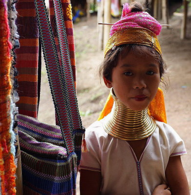 Changmai: long neck tribe from Karen villege