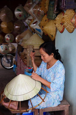 Conic hat making