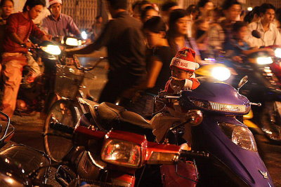 Mekong Delta: Xmas eve celebration