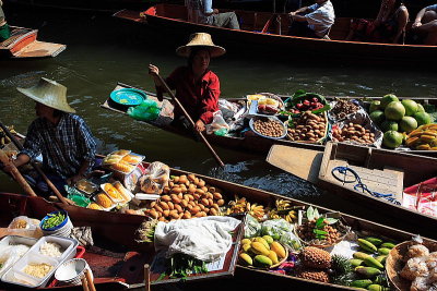 Thailand: floating market