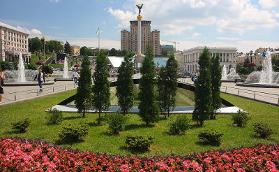 Kiev: Independence Sq.