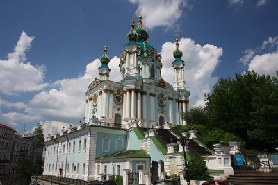 Kiev: St. Andrew's church