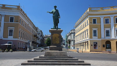 Odessa: Duke at the Potamkin steps