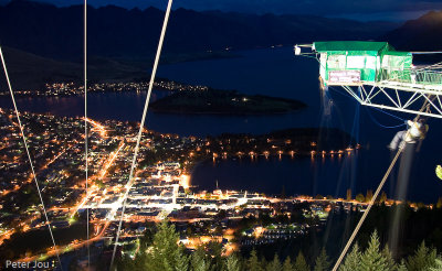 Queens town: Hill top bungee station