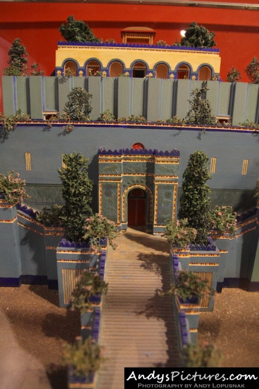 Hanging Gardens of Babylon - Rosicrucian Egyptian Museum