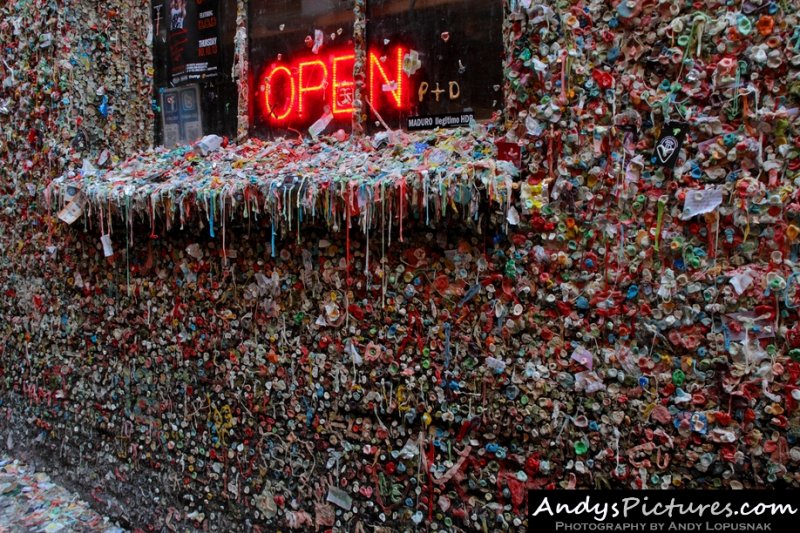 Post Alley Gum Wall