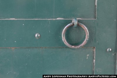 Door knob to the Laleli Mosque courtyard