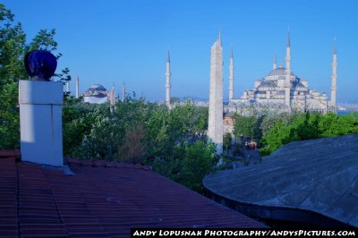 Blue Mosque and the Hagia Sophia