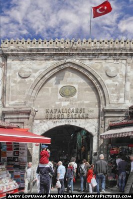 Entrance to the Grand Bazaar