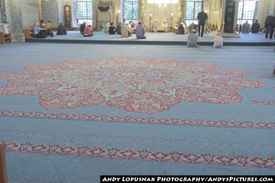 Inside the New Mosque - Yeni Cami