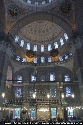 Inside the New Mosque - Yeni Cami