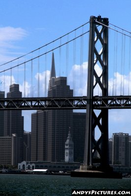 Bay Bridge and downtown San Francisco