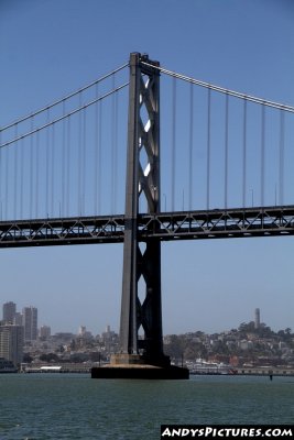 Bay Bridge and downtown San Francisco
