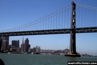Bay Bridge and downtown San Francisco