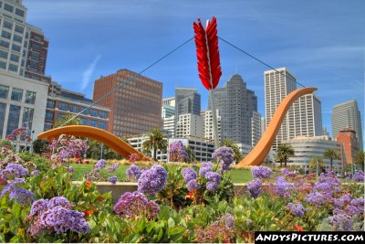 Cupid's Span and downtown San Francisco