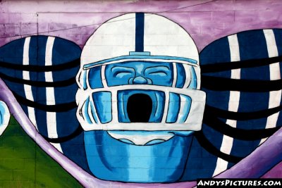 Lucas Oil Stadium (Colts Mural)