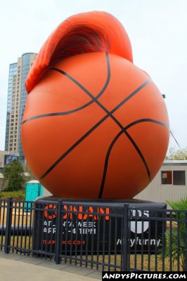 Conan OBrien basketball - Atlanta, Georgia