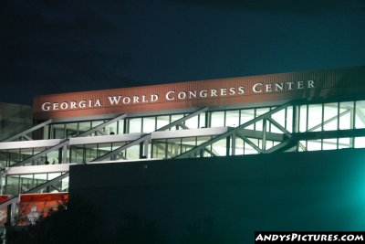Georgia World Congress Center at Night - Atlanta, GA