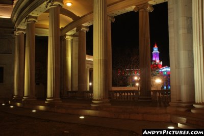 Denver at Night - City and County Building 