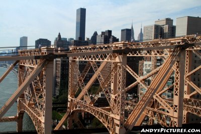 NYC & the Queensboro Bridge from the Roosevelt Island Tram