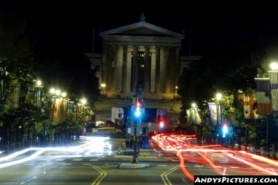 Philadelphia Art Museum at Night
