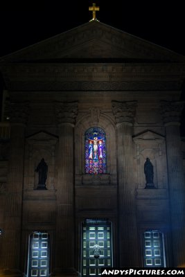 Cathedral Basilica of Saint Peter & Paul at Night